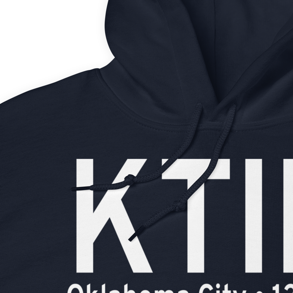 Tinker Air Force Base (KTIK) ICAO Hoodie Sweatshirt 