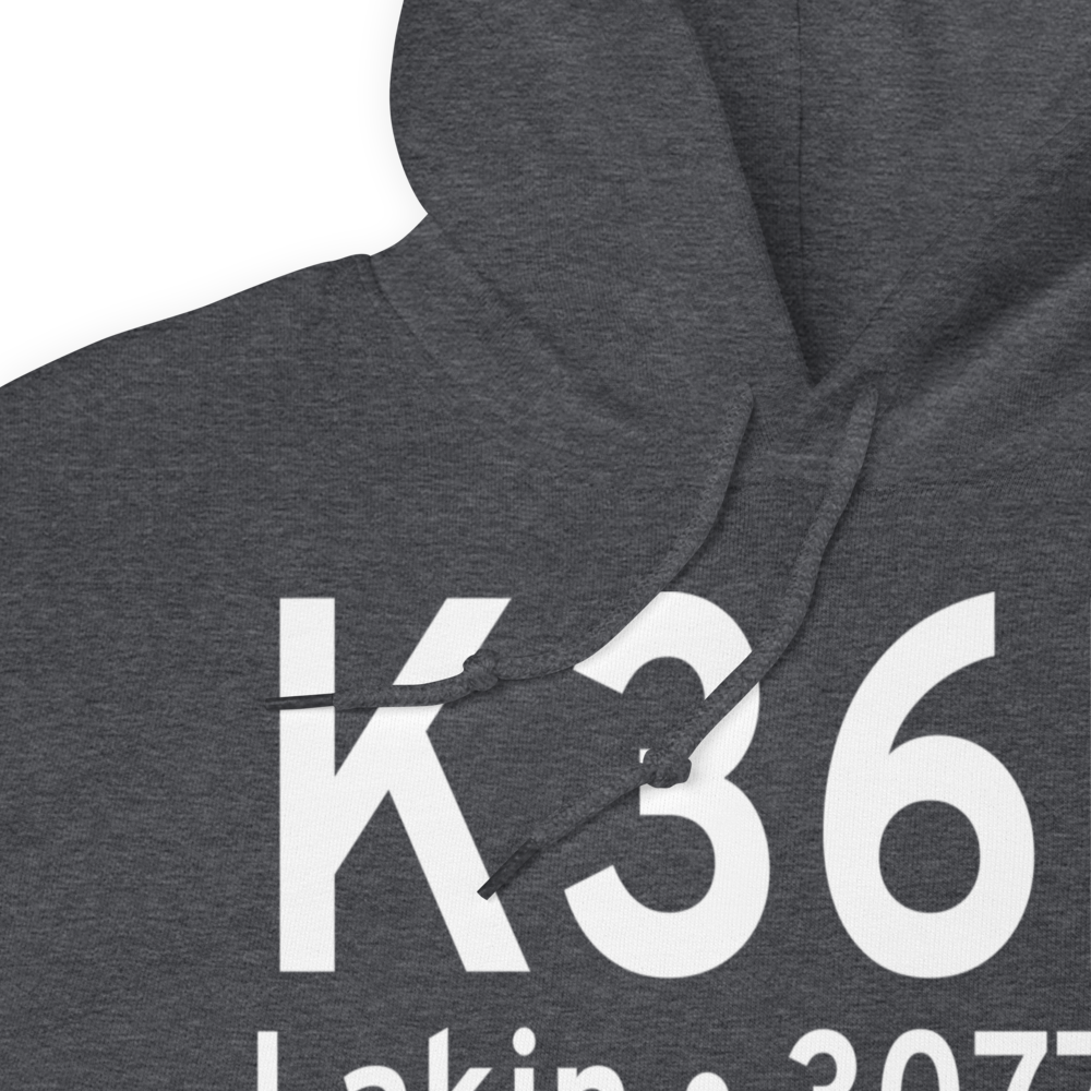 Kearny County Airport (K36K) ICAO Hoodie Sweatshirt 