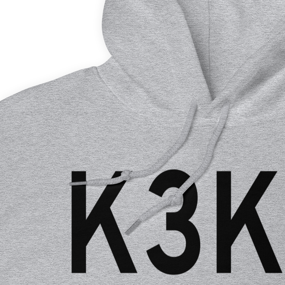 Syracuse Hamilton County Municipal Airport (K3K3) ICAO Hoodie Sweatshirt 