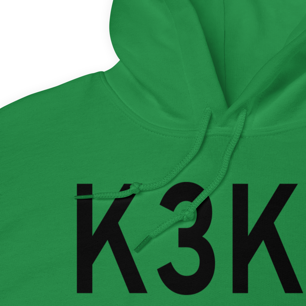 Syracuse Hamilton County Municipal Airport (K3K3) ICAO Hoodie Sweatshirt 