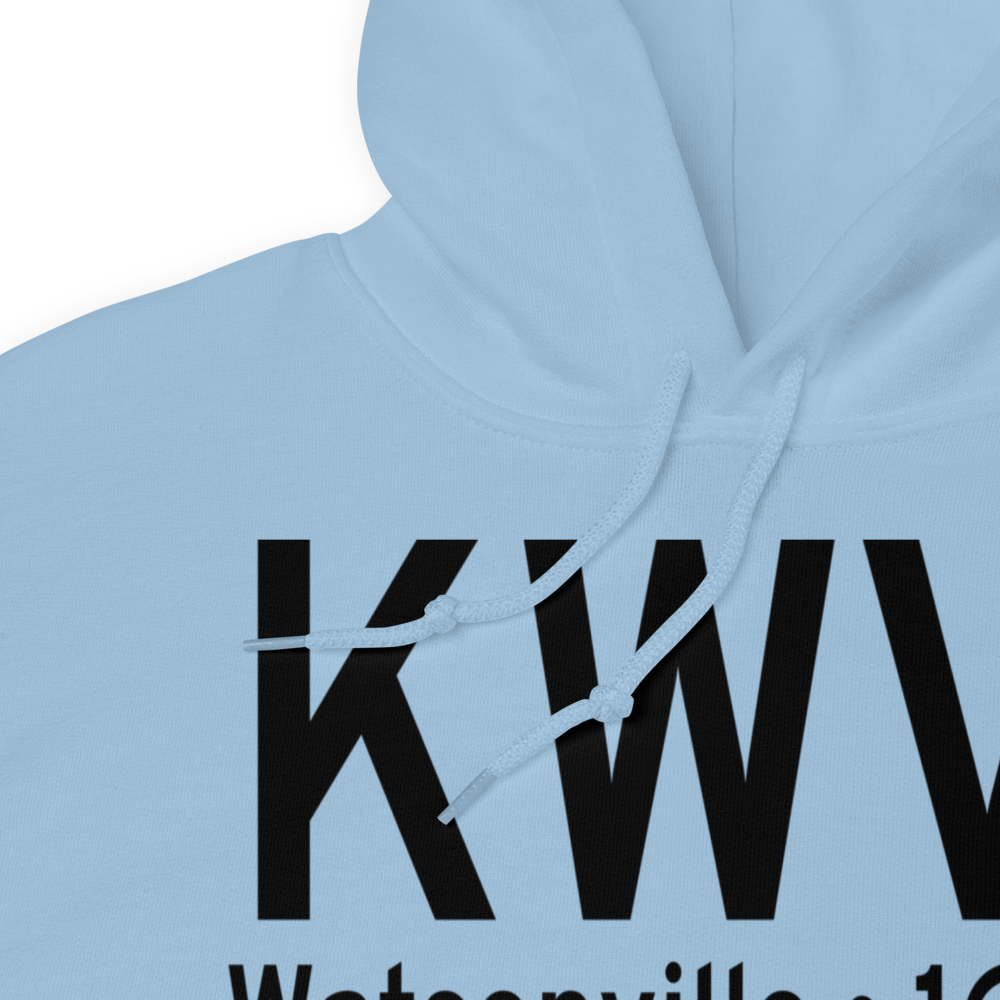 Watsonville Municipal Airport (KWVI) ICAO Hoodie Sweatshirt 