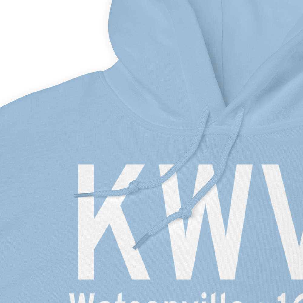 Watsonville Municipal Airport (KWVI) ICAO Hoodie Sweatshirt 