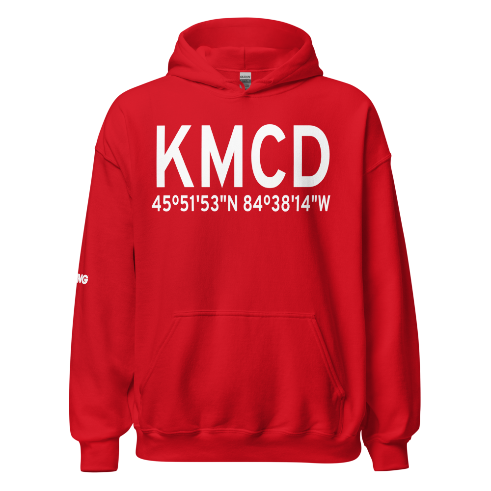 Mackinac Island Airport (KMCD) ICAO Hoodie Sweatshirt 