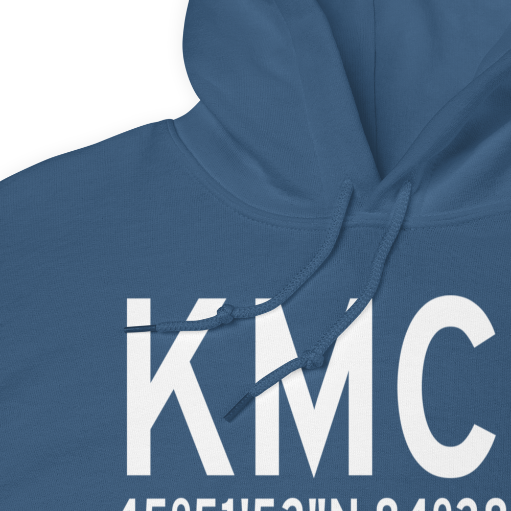 Mackinac Island Airport (KMCD) ICAO Hoodie Sweatshirt 