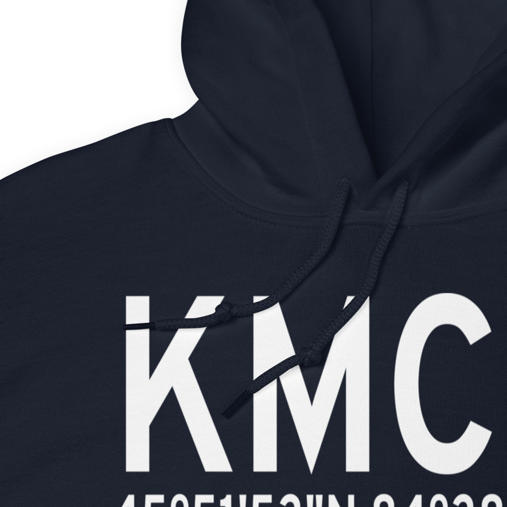 Mackinac Island Airport (KMCD) ICAO Hoodie Sweatshirt 