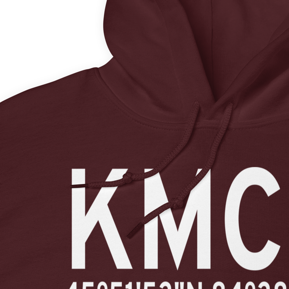Mackinac Island Airport (KMCD) ICAO Hoodie Sweatshirt 