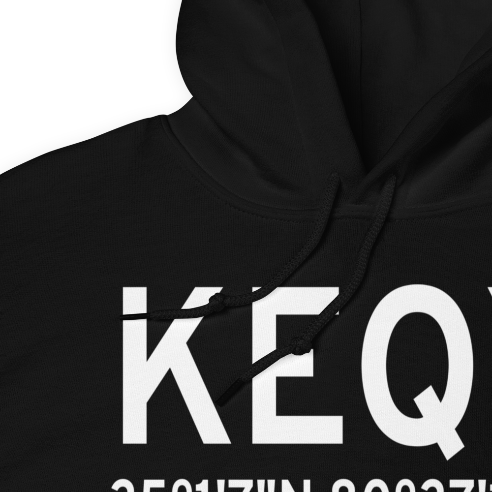 Charlotte-Monroe Executive Airport (KEQY) ICAO Hoodie Sweatshirt 