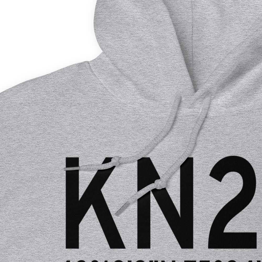 Sidney Municipal Airport (KN23) ICAO Hoodie Sweatshirt 