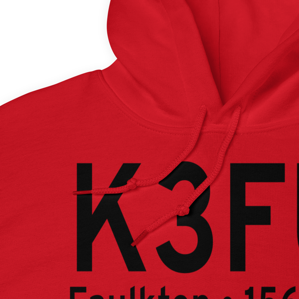 Faulkton Municipal Airport (K3FU) ICAO Hoodie Sweatshirt 