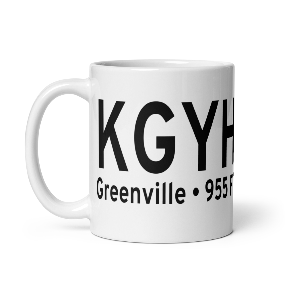 Donaldson Field Airport (KGYH) ICAO Mug 
