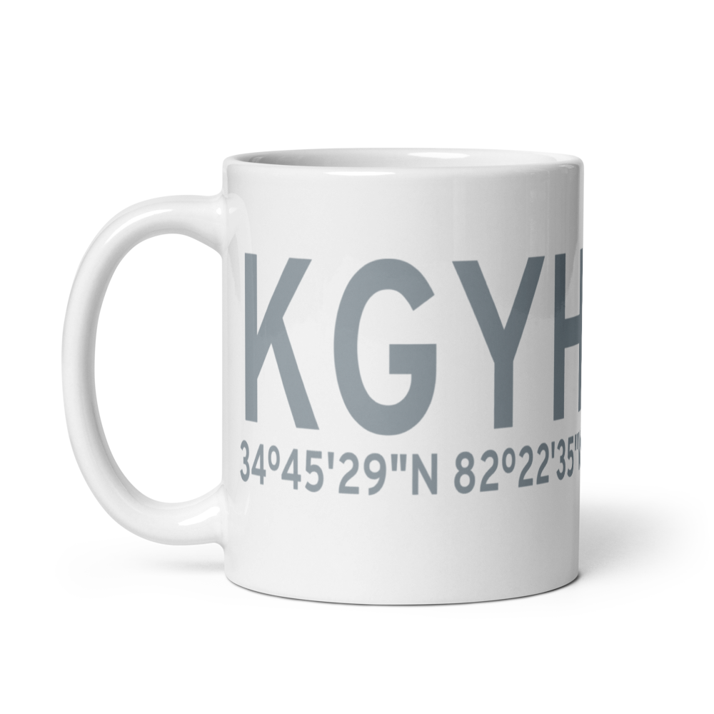 Donaldson Field Airport (KGYH) ICAO Mug 
