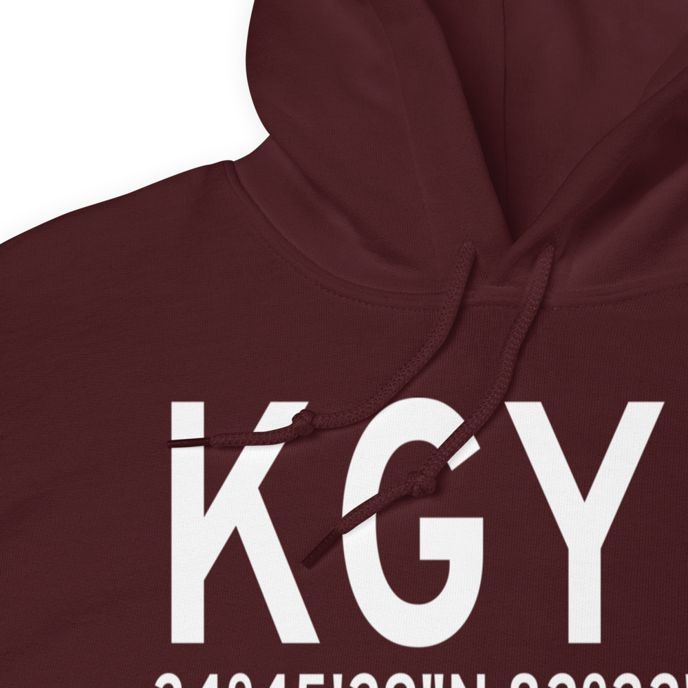 Donaldson Field Airport (KGYH) ICAO Hoodie Sweatshirt 