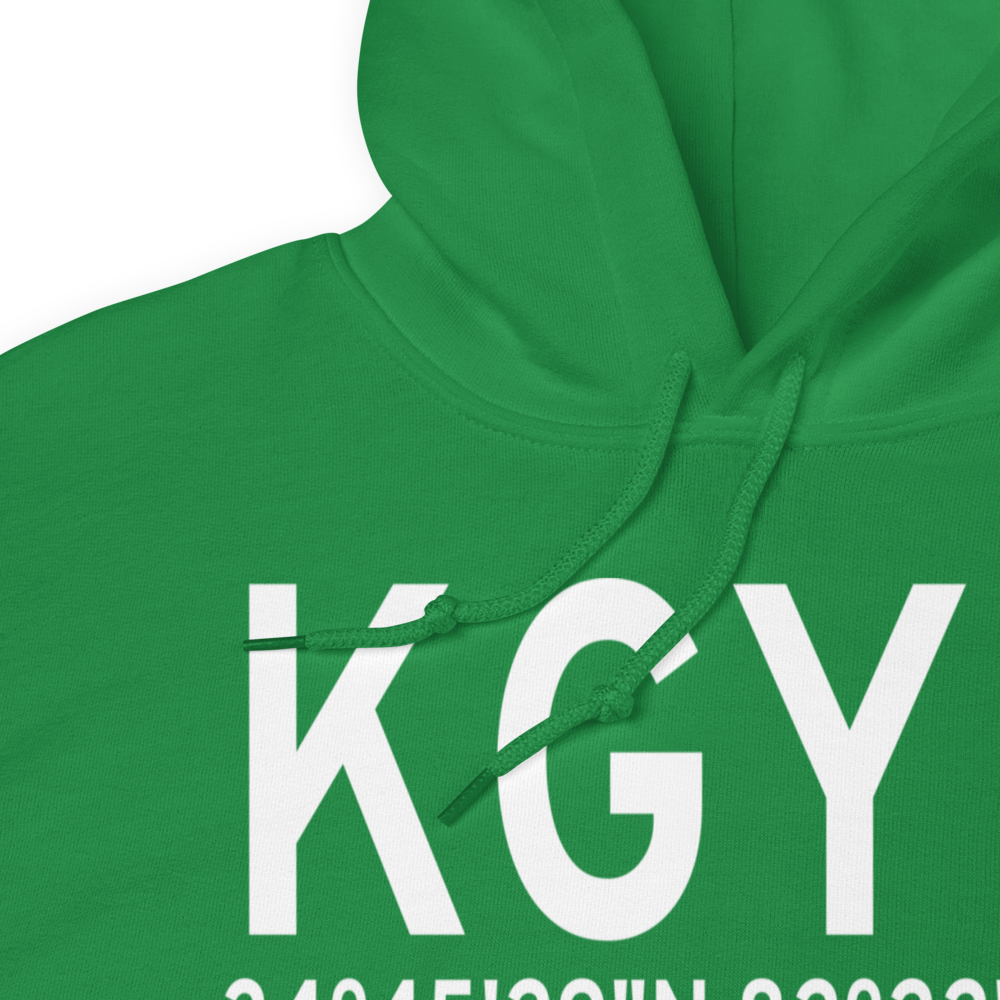 Donaldson Field Airport (KGYH) ICAO Hoodie Sweatshirt 
