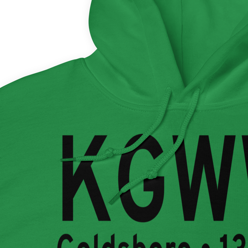 Goldsboro-Wayne Municipal Airport (KGWW) ICAO Hoodie Sweatshirt 