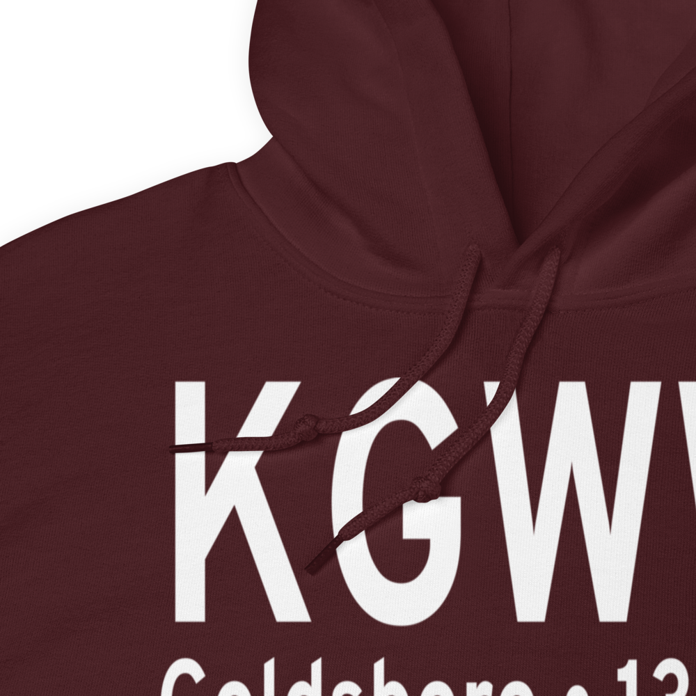 Goldsboro-Wayne Municipal Airport (KGWW) ICAO Hoodie Sweatshirt 