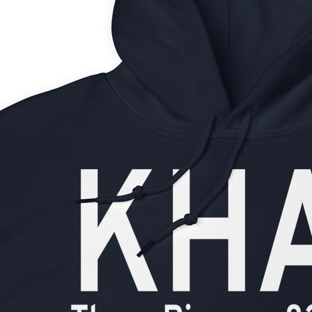 Three Rivers Municipal Dr Haines Airport (KHAI) ICAO Hoodie Sweatshirt 