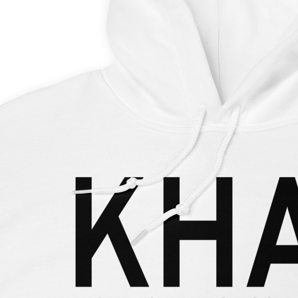 Three Rivers Municipal Dr Haines Airport (KHAI) ICAO Hoodie Sweatshirt 