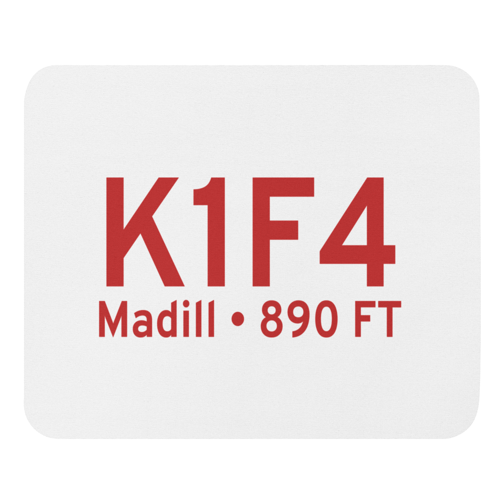 Madill Municipal Airport (K1F4) ICAO  Mouse Pad 