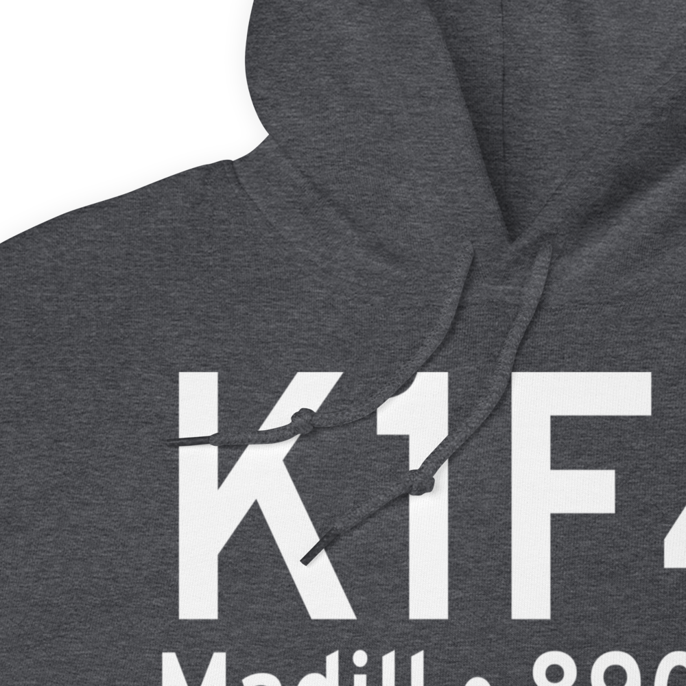 Madill Municipal Airport (K1F4) ICAO Hoodie Sweatshirt 