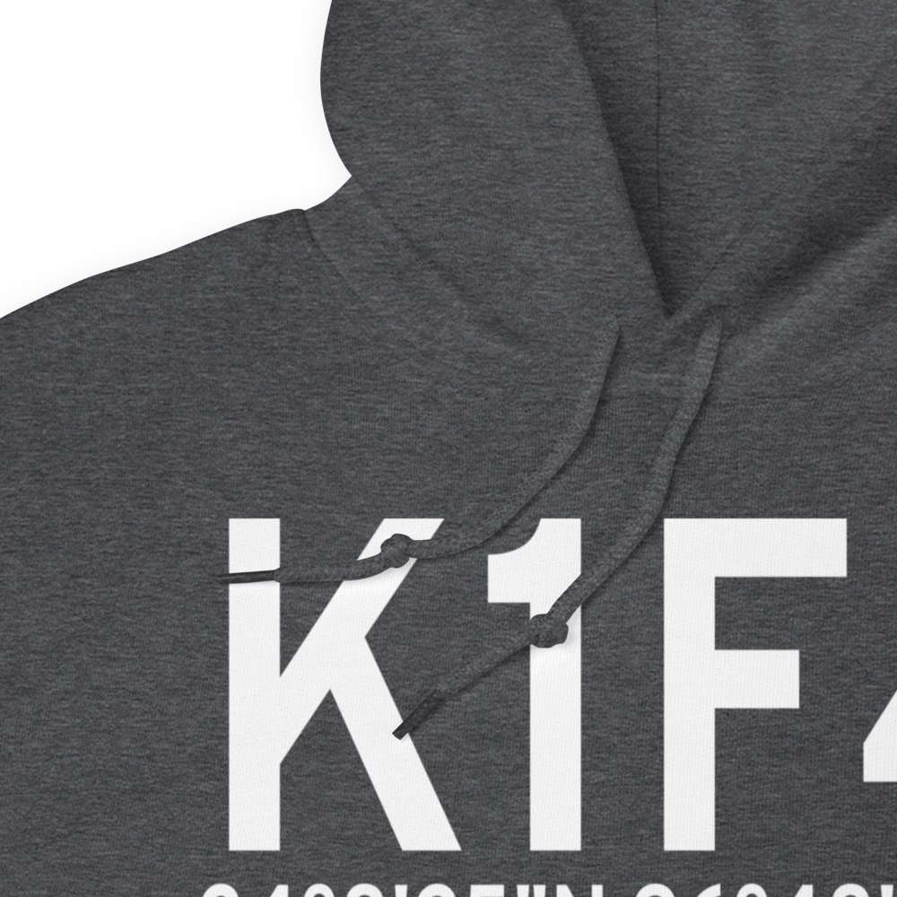 Madill Municipal Airport (K1F4) ICAO Hoodie Sweatshirt 