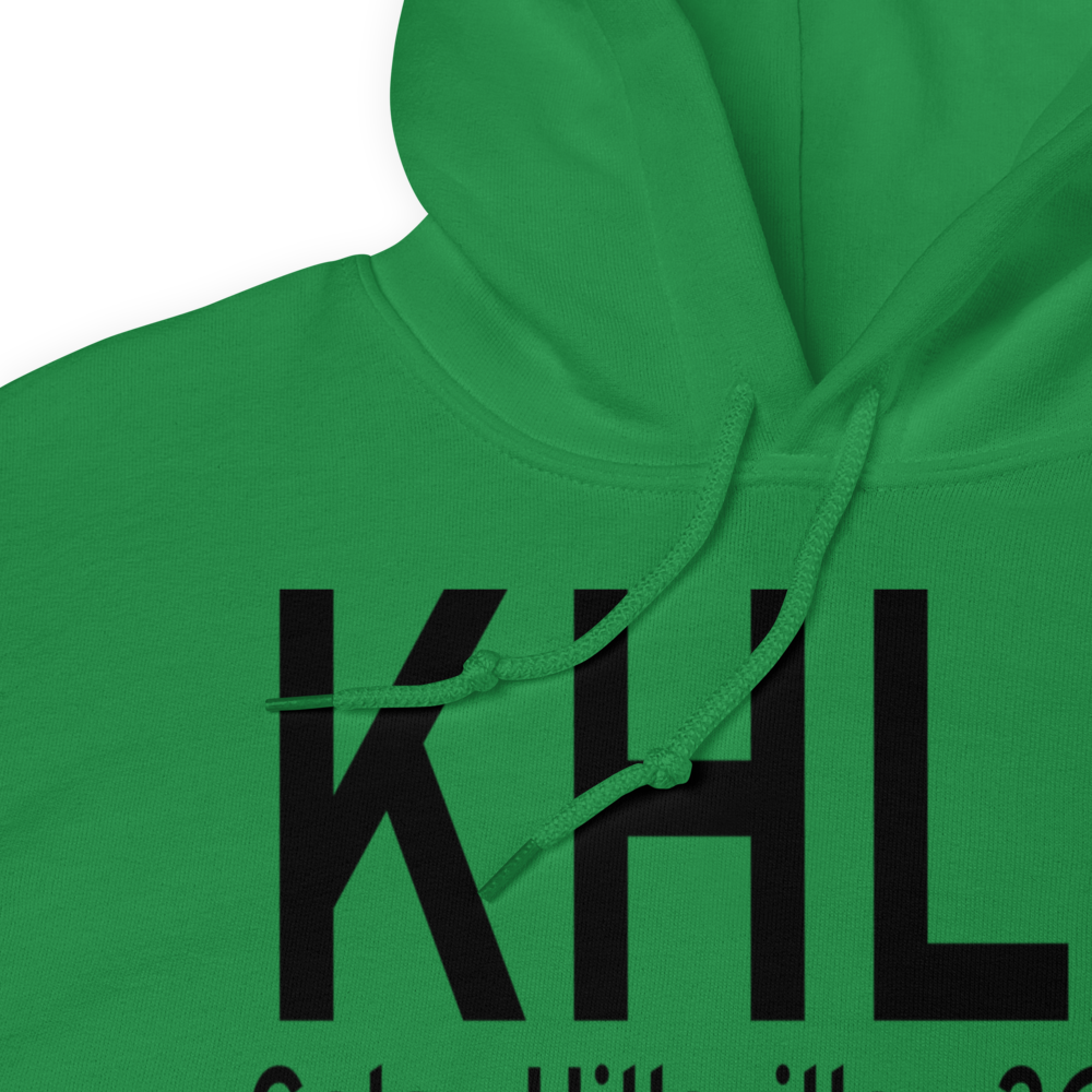 Twin County Airport (KHLX) ICAO Hoodie Sweatshirt 