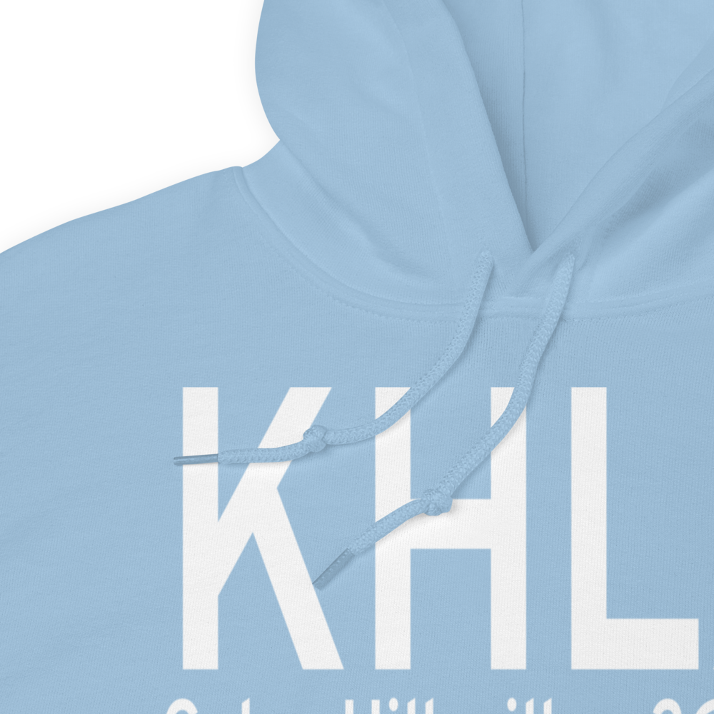 Twin County Airport (KHLX) ICAO Hoodie Sweatshirt 