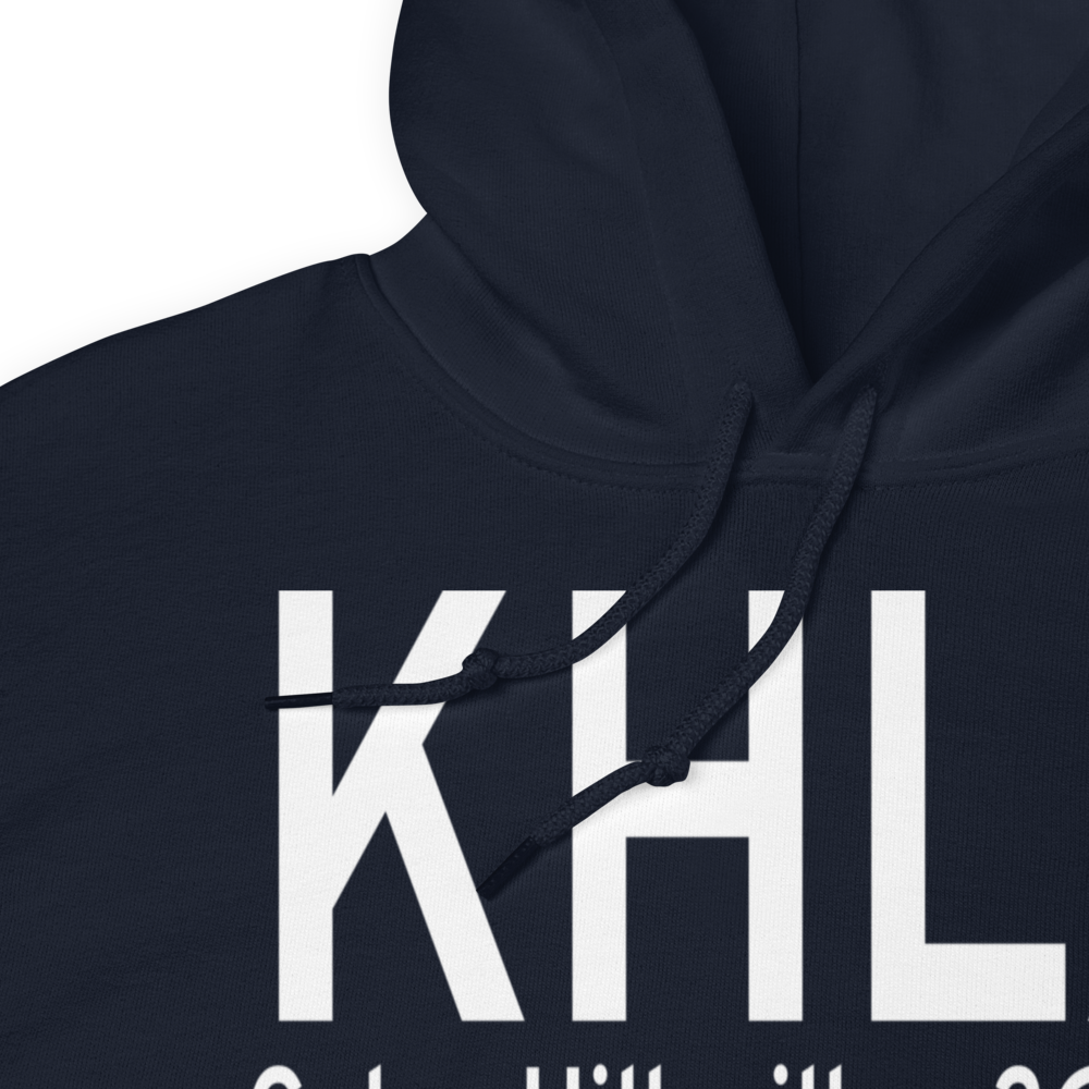 Twin County Airport (KHLX) ICAO Hoodie Sweatshirt 