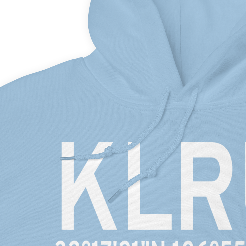 Las Cruces International Airport (KLRU) ICAO Hoodie Sweatshirt 