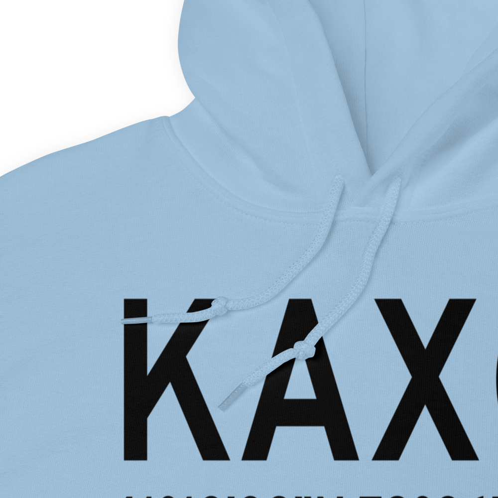 Clarion County Airport (KAXQ) ICAO Hoodie Sweatshirt 