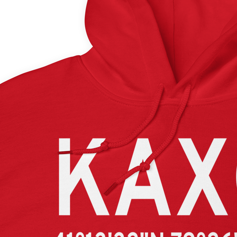Clarion County Airport (KAXQ) ICAO Hoodie Sweatshirt 