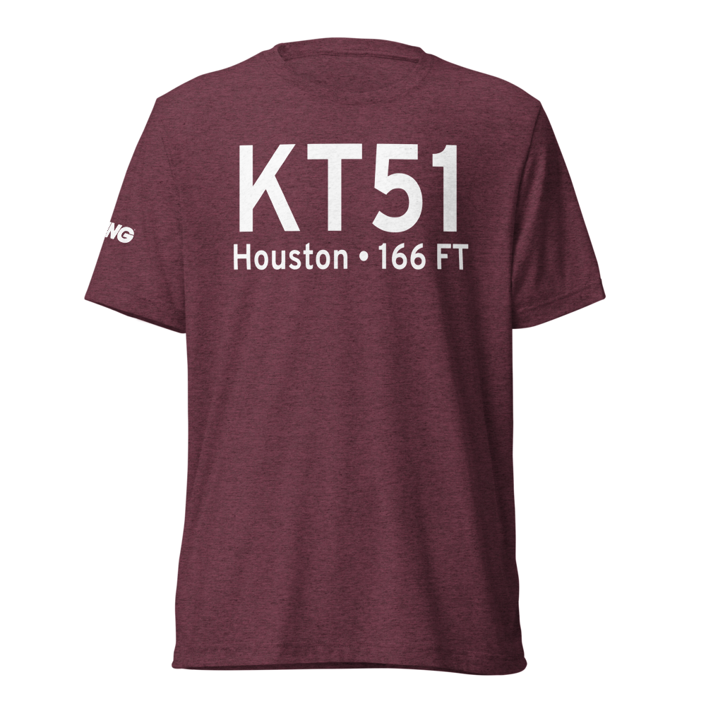 Dan Jones International Airport (KT51) ICAO Tri-blend T-Shirt 