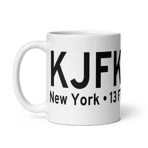 John F Kennedy International Airport (KJFK) ICAO Mug