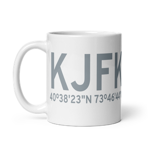 John F Kennedy International Airport (KJFK) ICAO Mug