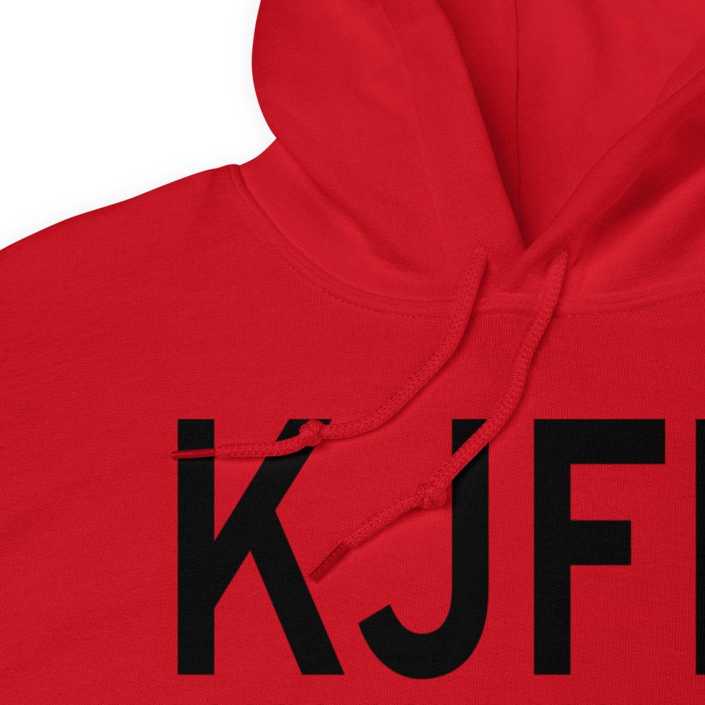 John F Kennedy International Airport (KJFK) ICAO Hoodie Sweatshirt 