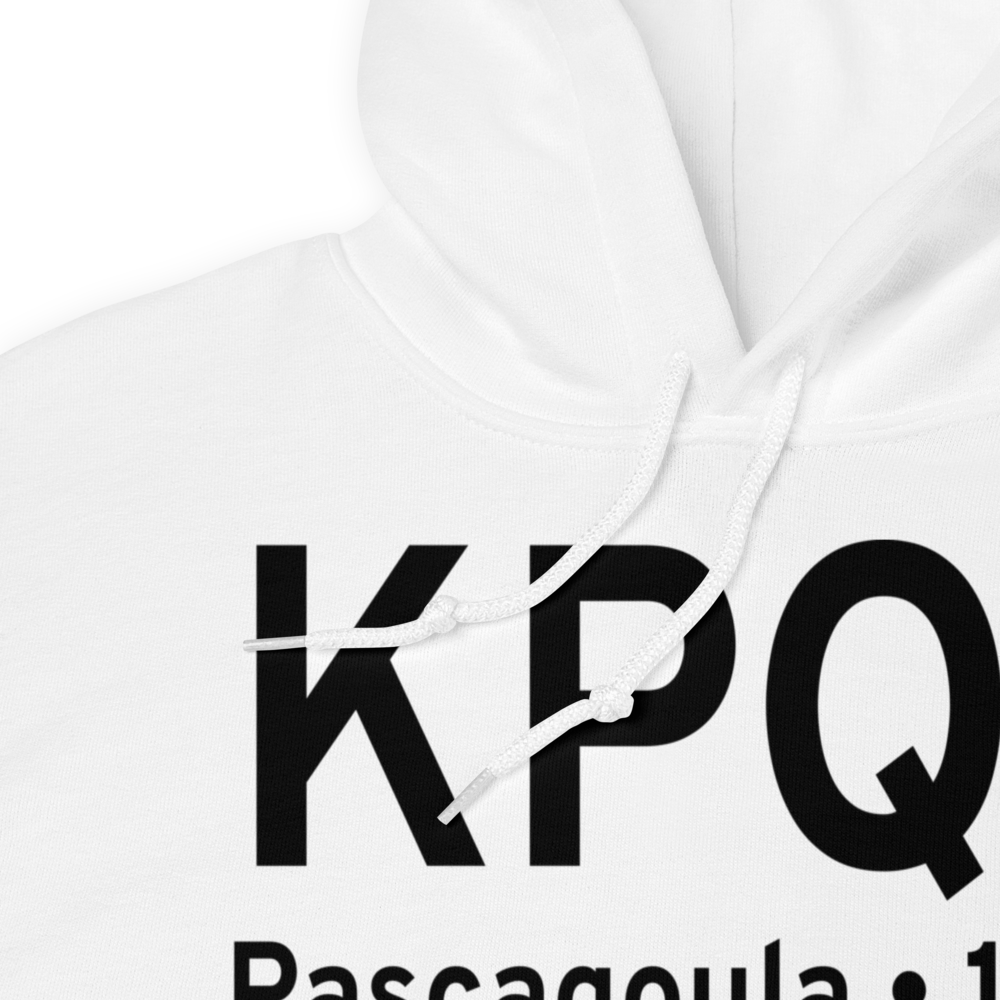 Trent Lott International Airport (KPQL) ICAO Hoodie Sweatshirt 