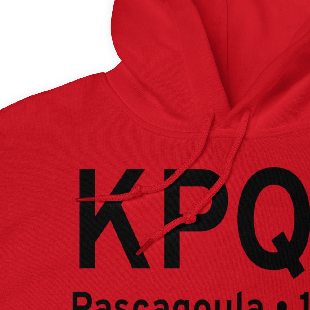 Trent Lott International Airport (KPQL) ICAO Hoodie Sweatshirt 