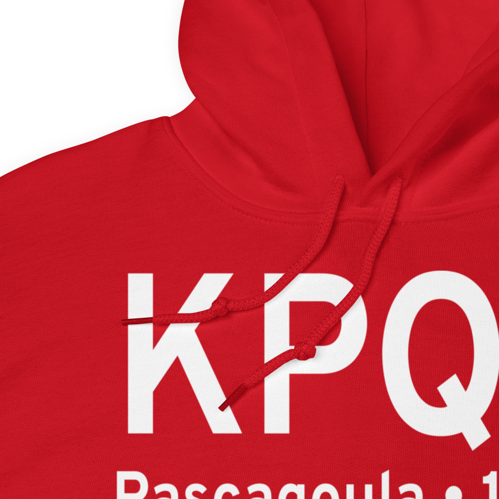 Trent Lott International Airport (KPQL) ICAO Hoodie Sweatshirt 