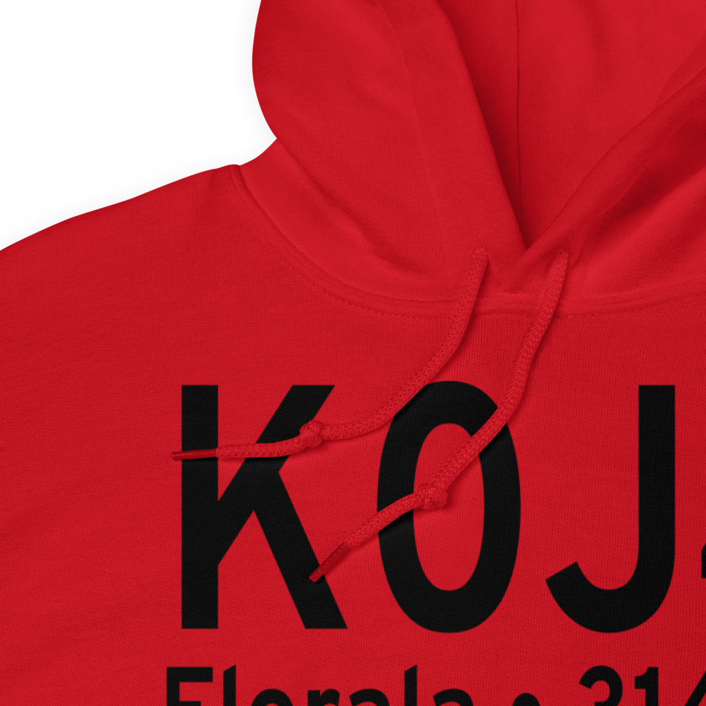Florala Municipal Airport (K0J4) ICAO Hoodie Sweatshirt 