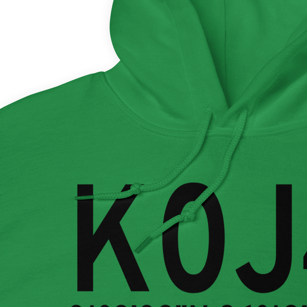 Florala Municipal Airport (K0J4) ICAO Hoodie Sweatshirt 