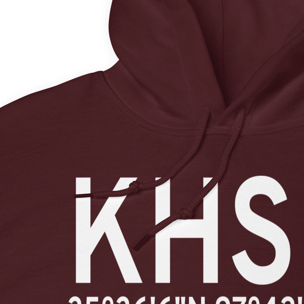 Sundance Airpark (KHSD) ICAO Hoodie Sweatshirt 