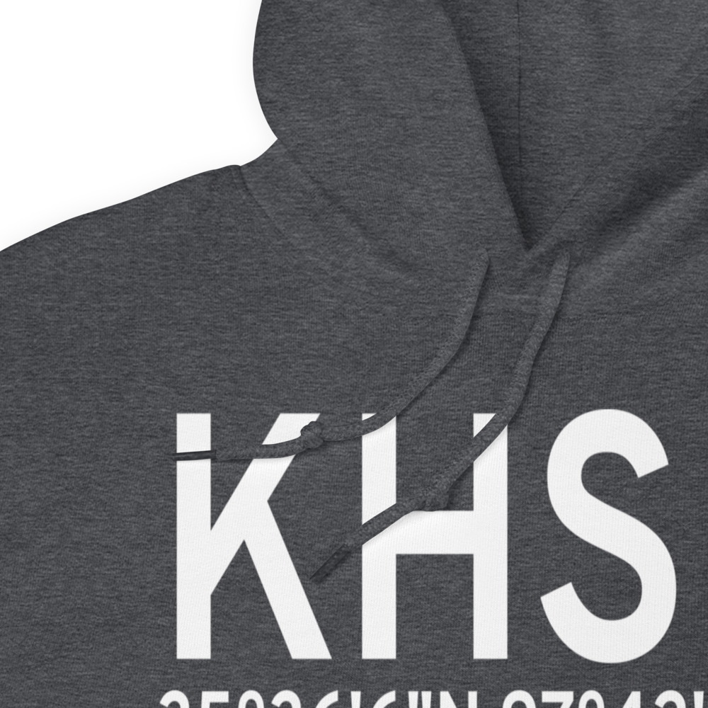 Sundance Airpark (KHSD) ICAO Hoodie Sweatshirt 