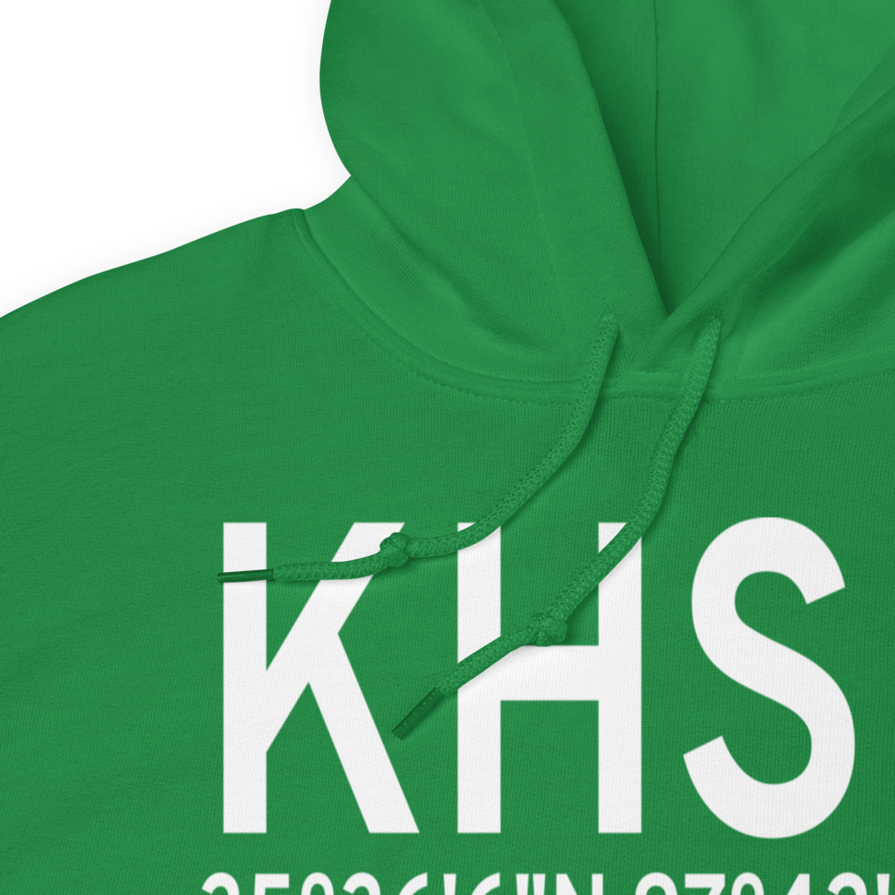 Sundance Airpark (KHSD) ICAO Hoodie Sweatshirt 