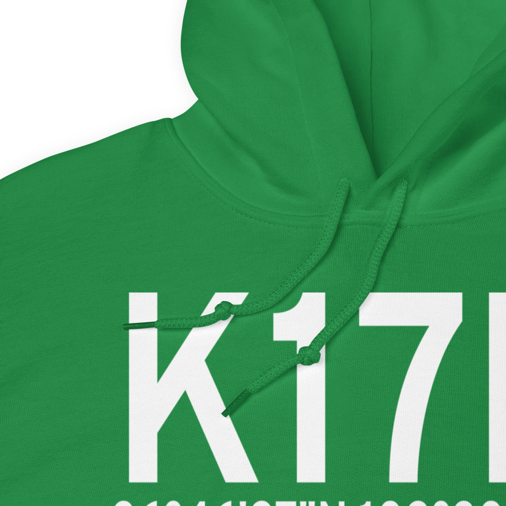 Boise City Airport (K17K) ICAO Hoodie Sweatshirt 