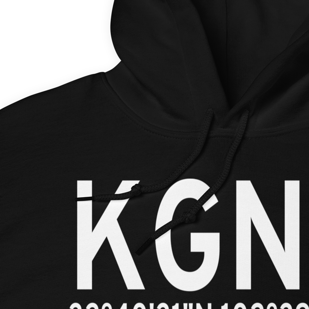 Gaines County Airport (KGNC) ICAO Hoodie Sweatshirt 