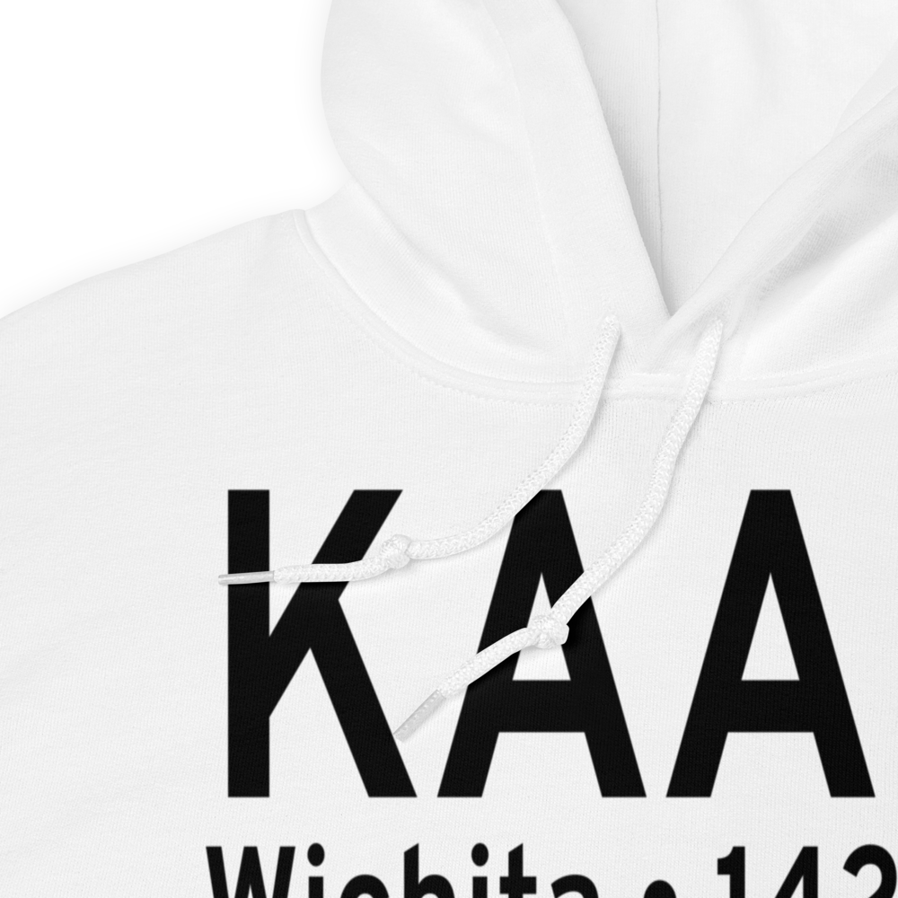 Colonel James Jabara Airport (KAAO) ICAO Hoodie Sweatshirt 