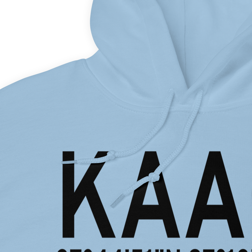 Colonel James Jabara Airport (KAAO) ICAO Hoodie Sweatshirt 