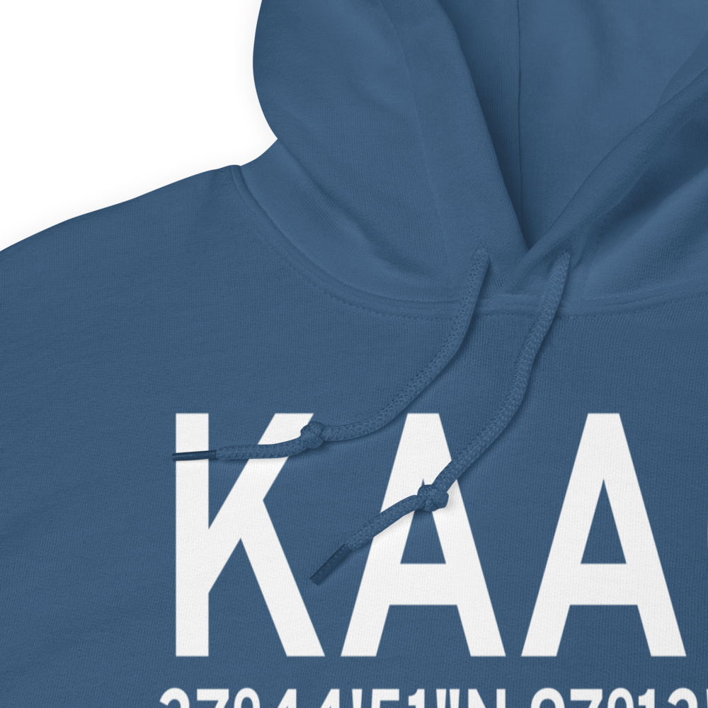 Colonel James Jabara Airport (KAAO) ICAO Hoodie Sweatshirt 