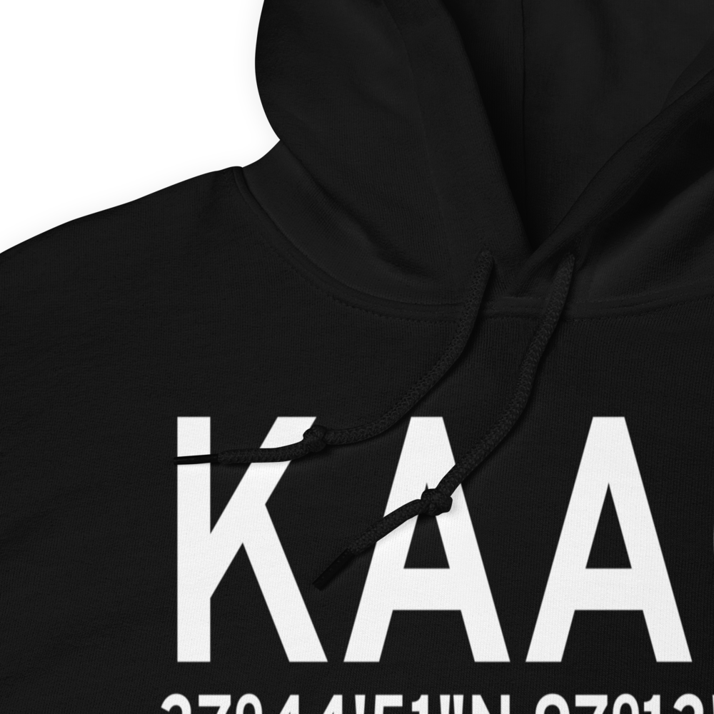 Colonel James Jabara Airport (KAAO) ICAO Hoodie Sweatshirt 