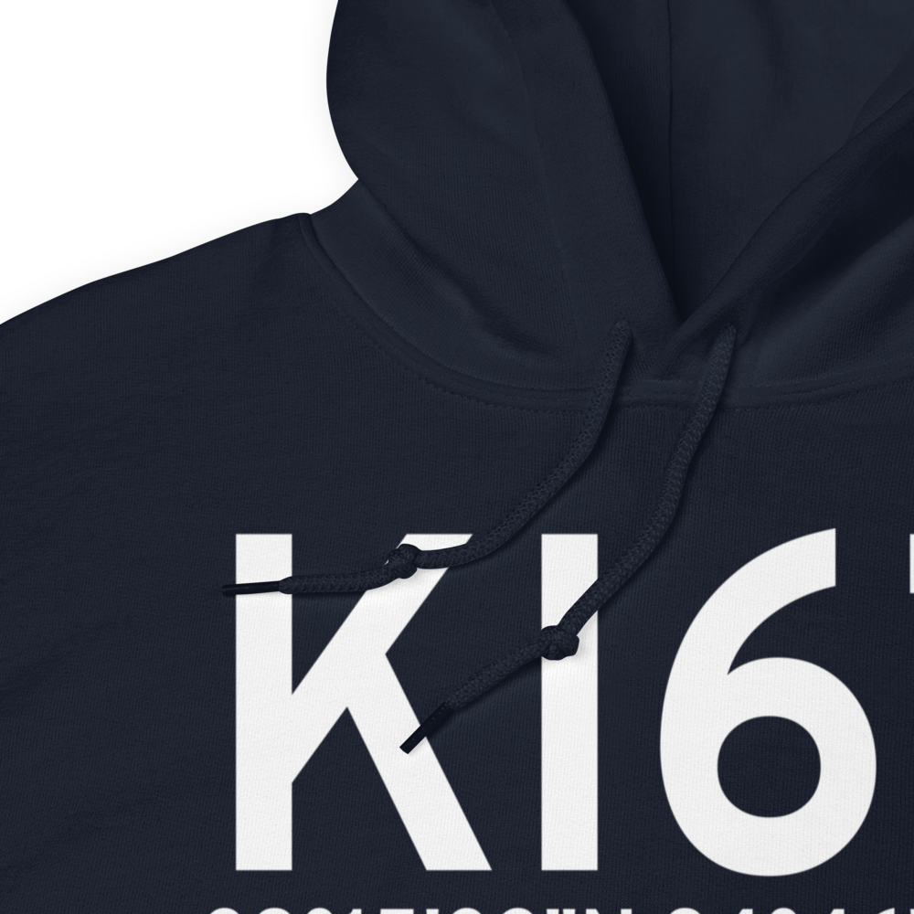 Cincinnati West Airport (KI67) ICAO Hoodie Sweatshirt 