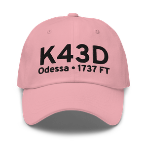 Odessa Municipal Airport (K43D) ICAO Hat